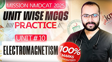 Electromagnetism | Chapterwise MCQs Practice | MDCAT 2025 Physics | PMDC Syllabus