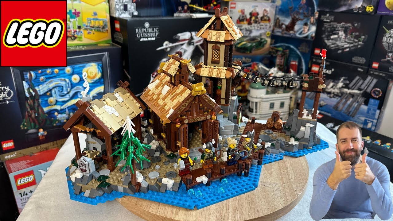 LEGO Ideas 21343 Viking Village pairs better than you'd expect