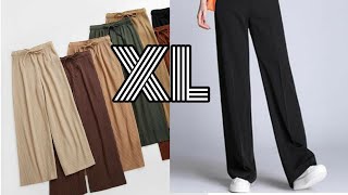 تفصيل بنطلون واسع باستيك مقاس 2 XL