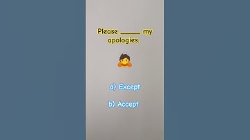 Accept - Except #quiz #quiztime #accept #except #short #shorts #shortsfeed #shortsviral #reels