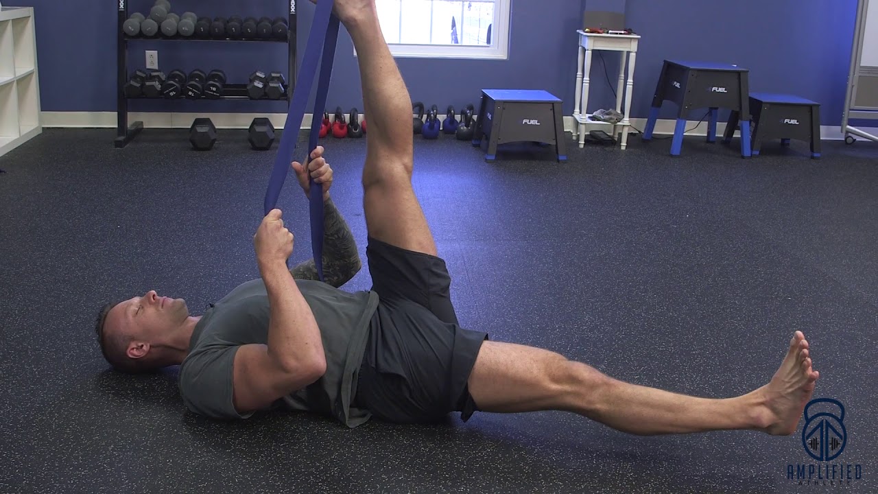 Hamstring Corrective Exercise | Mobility Series | The Amplified Athlete ...