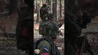 Estonian Soldiers And Finnish Conscripts Training Together at Mighty Arrow 26 Finland