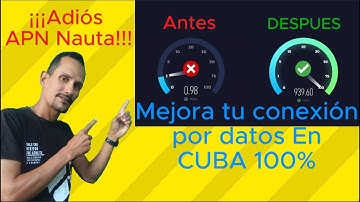 Mejora tu conexión por datos En CUBA 100%  ¡¡¡Adiós APN Nauta!!!