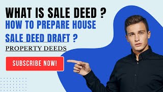 WHAT IS SALE DEED... ? HOW TO PREPARE HOUSE SALE DEED DRAFT.. ?  REGISTRATION , IGRS .