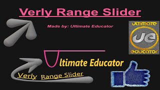 Verly Range Slider || HTML and CSS || || Ultimate Educator ||