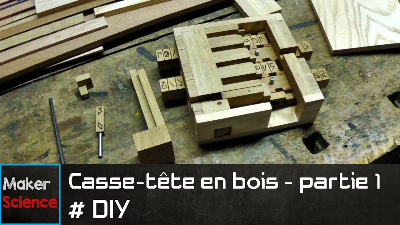 #DIY Casse-tête en bois - partie 1 - YouTube