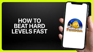 How To Beat Hard Levels Fast In Fishdom ! Tutorial