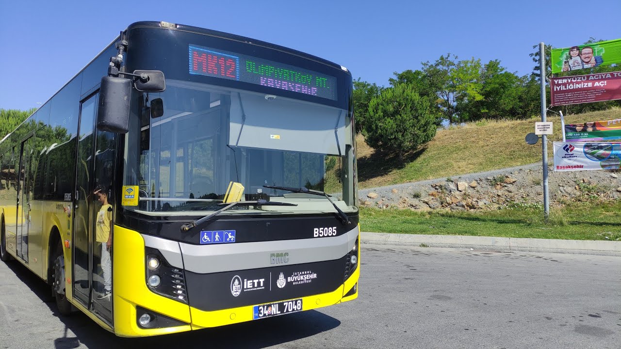 İETT | MK12 ile Olimpiyatköy - Güvercintepe - Kayaşehir - Olimpiyatköy Arası Otobüsle Seyahat