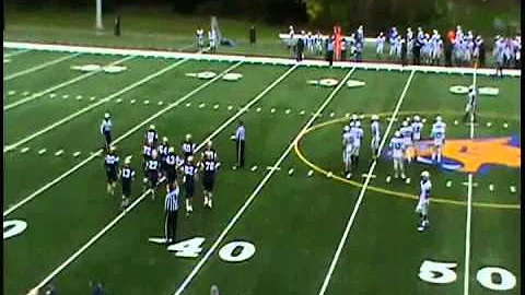 Thiel's Tre Sherrod picks off a pair of Thomas Mor...
