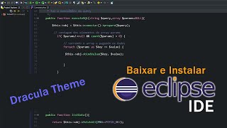 Eclipse IDE: How to download and apply the Dracula theme.