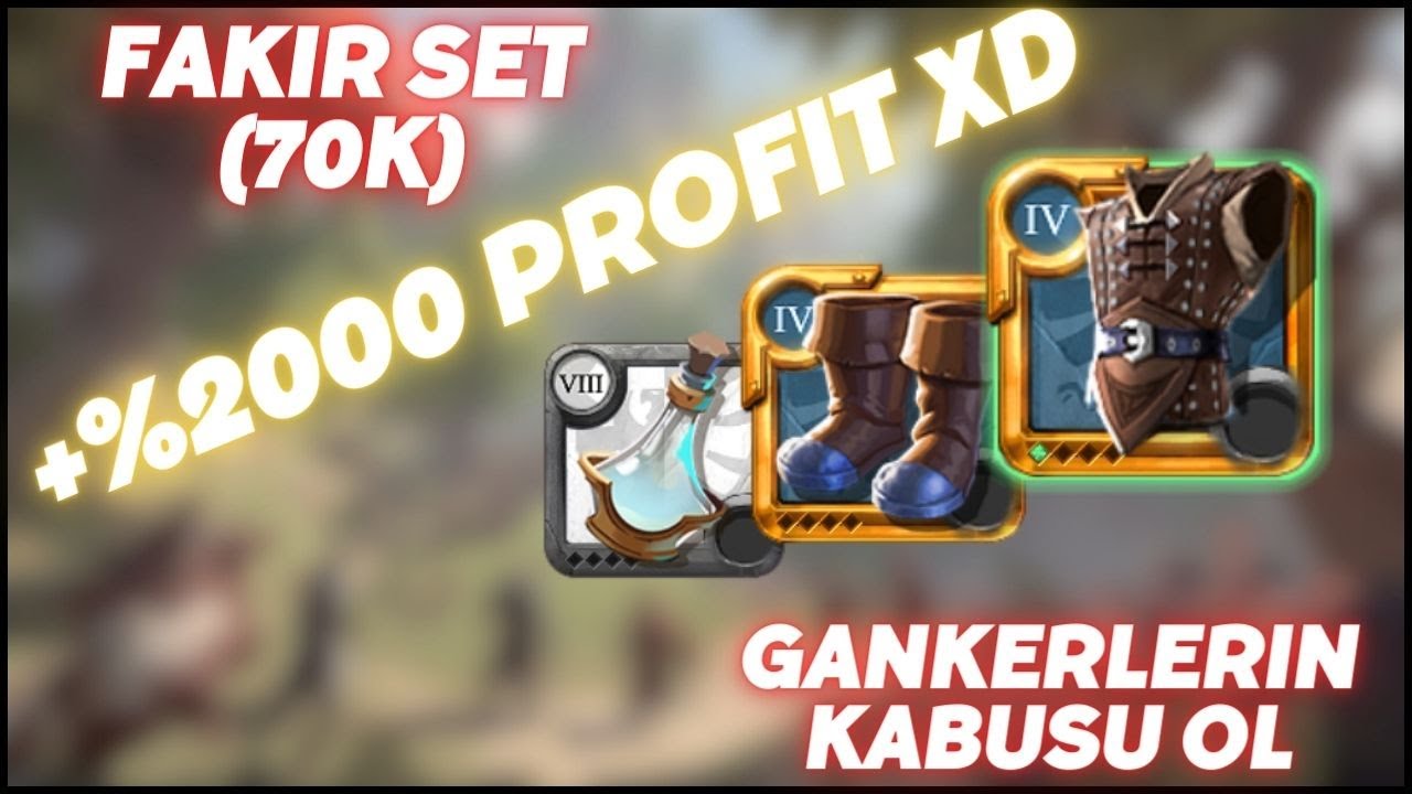 Solo Oynarken ARTIK ÖLMEK YOK ( 70k ) - Albion Online Avrupa Türkçe Rehber