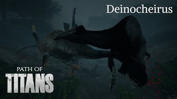 Path of Titans Deinocheirus Gameplay (Official Servers)