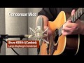 Recording Acoustic Guitar—Comparisons of Dynamic, Condenser, and Ribbon Mics on Acoustic Guitar