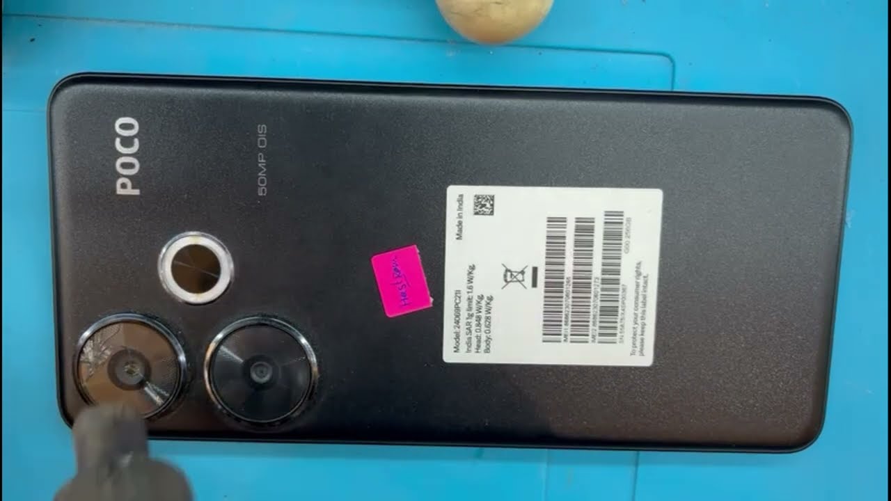 poco f6 camera glass change