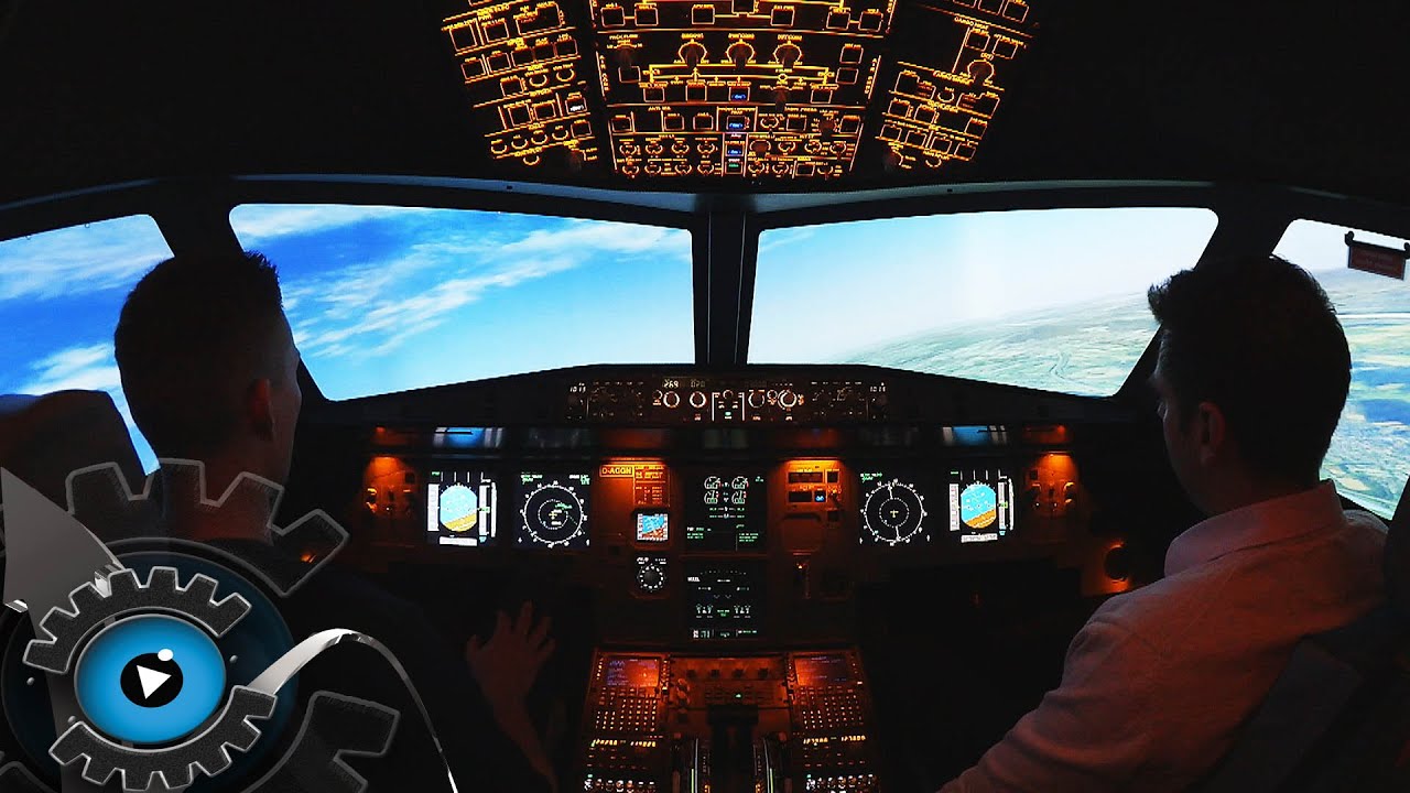 TuTo wird Pilot im Airbus A320 - YourCockpit Köln Flugsimulator [1/2] - Review/Test