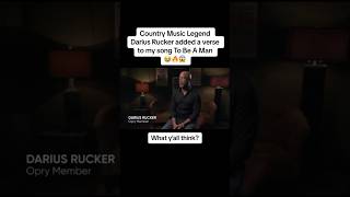 This is how Country Music Legend Darius Rucker ended up on To Be A Man🔥😳🙏🏾 LEGENDARY!