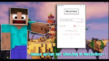 MOUSE SOUNDS OPTION NOT SHOWING IN MECHVIBES++