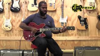 Kirk Fletcher plays a 1963 Gibson ES-335 CH at GuitarPoint Maintal / Vintage Guitars chords