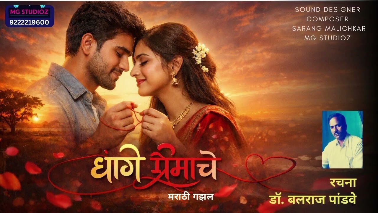 धागे प्रमाचे हि मराठी गझल