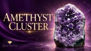 History Behind An Amethyst Cluster Love Rocks