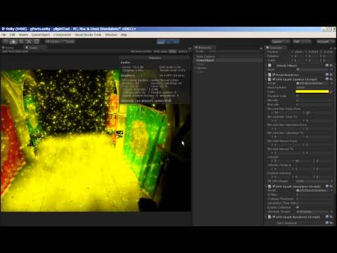 Gpu Particles in Unity3d (Lighting&Simulation)