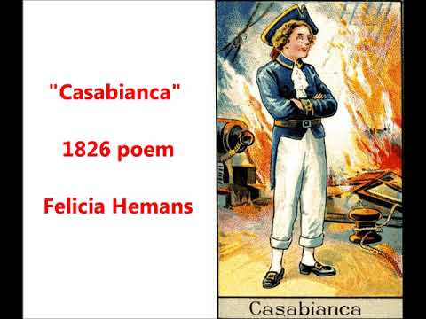 Vídeo: Qual é o tom do poema casabianca?