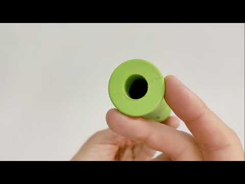 ІГРАШКА ДЛЯ СОБАК WAUDOG FUN NATURAL ПАЛИЦЯ, БІОРОЗКЛАДНА ГУМА, 18 СМ, ЗЕЛЕНА, видео 1