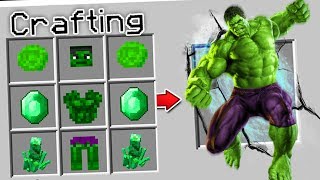 CRAFTING HULK IN MINECRAFT?! screenshot 4