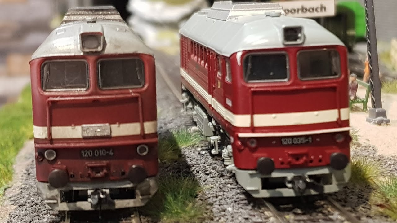 BR 120 (TT) von Roco - Alterung einer Wumme nur mit Ölwash,Pulver und Klarlack