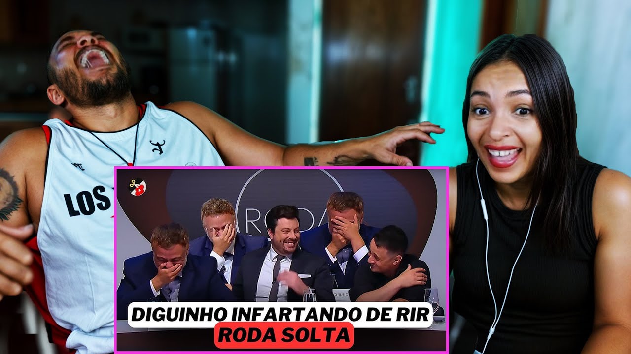 REAGINDO  A RODA SOLTA:  DIGUINHO QUASE INFARTANDO parte 2 #25