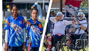 India v Korea – compound women open doubles gold | Bangkok 2023 Asian Para Championships