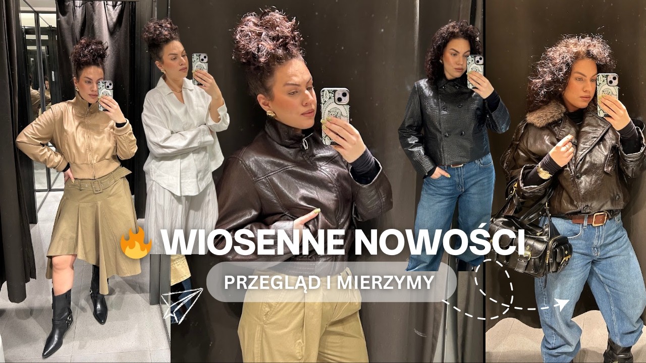 Nowości w Zarze – znalazłam idealne kurtki ze sztucznej skóry I lniane rzeczy na lato