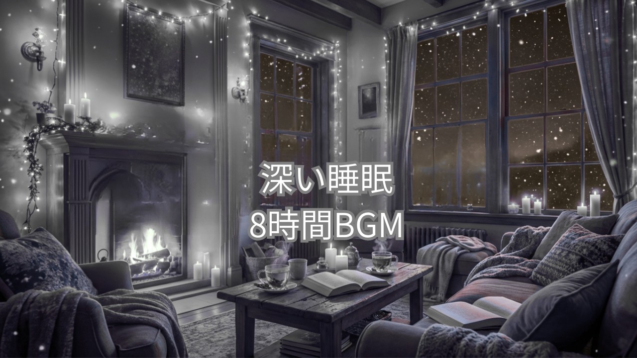 【8時間】何も考えずに眠るための睡眠BGM｜Deep Sleep Music