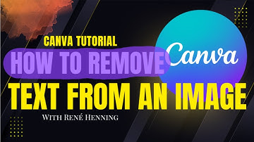 Removing Text from Image in Canva Using Magic Grab | Easy Step-by-Step Tutorial