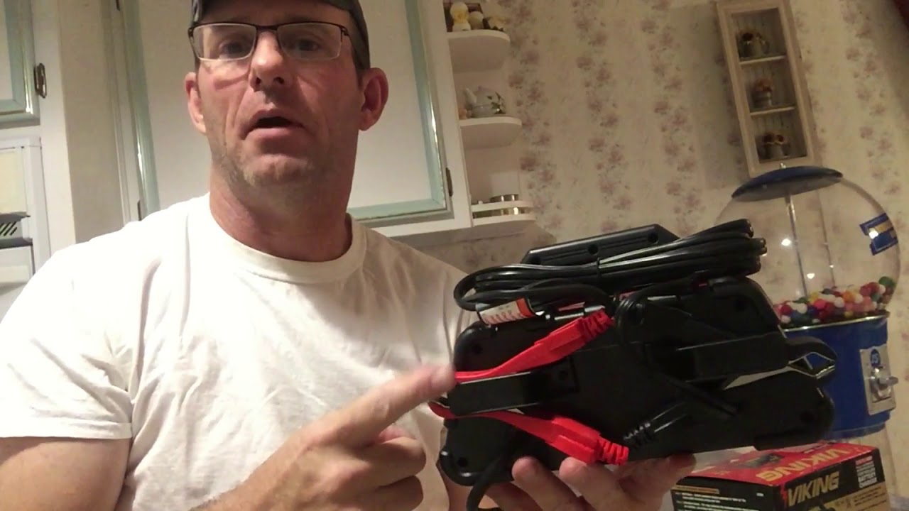 VIKING BATTERY CHARGER JUNK? HARBOR FREIGHT - YouTube