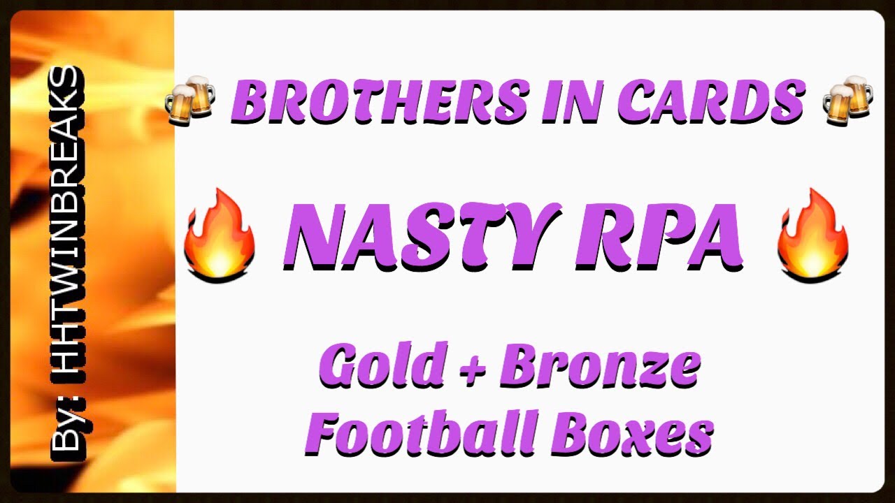 🚀 BROTHERS IN CARDS 🚀 BRONZE BLITZ BOX + GOLD FOOTBALL 🔥 OHIO STATE NASTY RPA 🔥