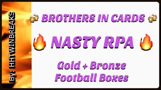 🚀 BROTHERS IN CARDS 🚀 BRONZE BLITZ BOX + GOLD FOOTBALL 🔥 OHIO STATE NASTY RPA 🔥