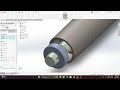 ROUND TENSIONER ROLLER ASSEMBLY | DRIVE UNIT ASSEMBLY | BELT CONVEYOR DESIGN 2026 | #solidworks #cad