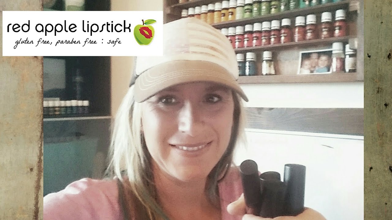 Red Apple Lipstick and Eyeshadow Review YouTube