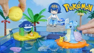 Pokemon Water Park | Candy Toys & PokeBall Bath Bomb