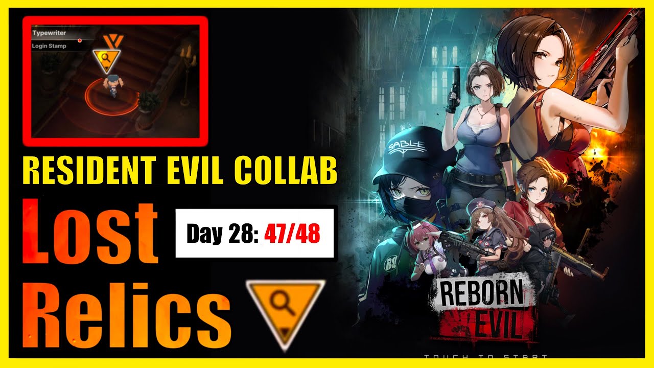 GODDESS OF VICTORY: NIKKE X Resident Evil | REBORN EVIL | Lost Relics Day 28: 47/48 