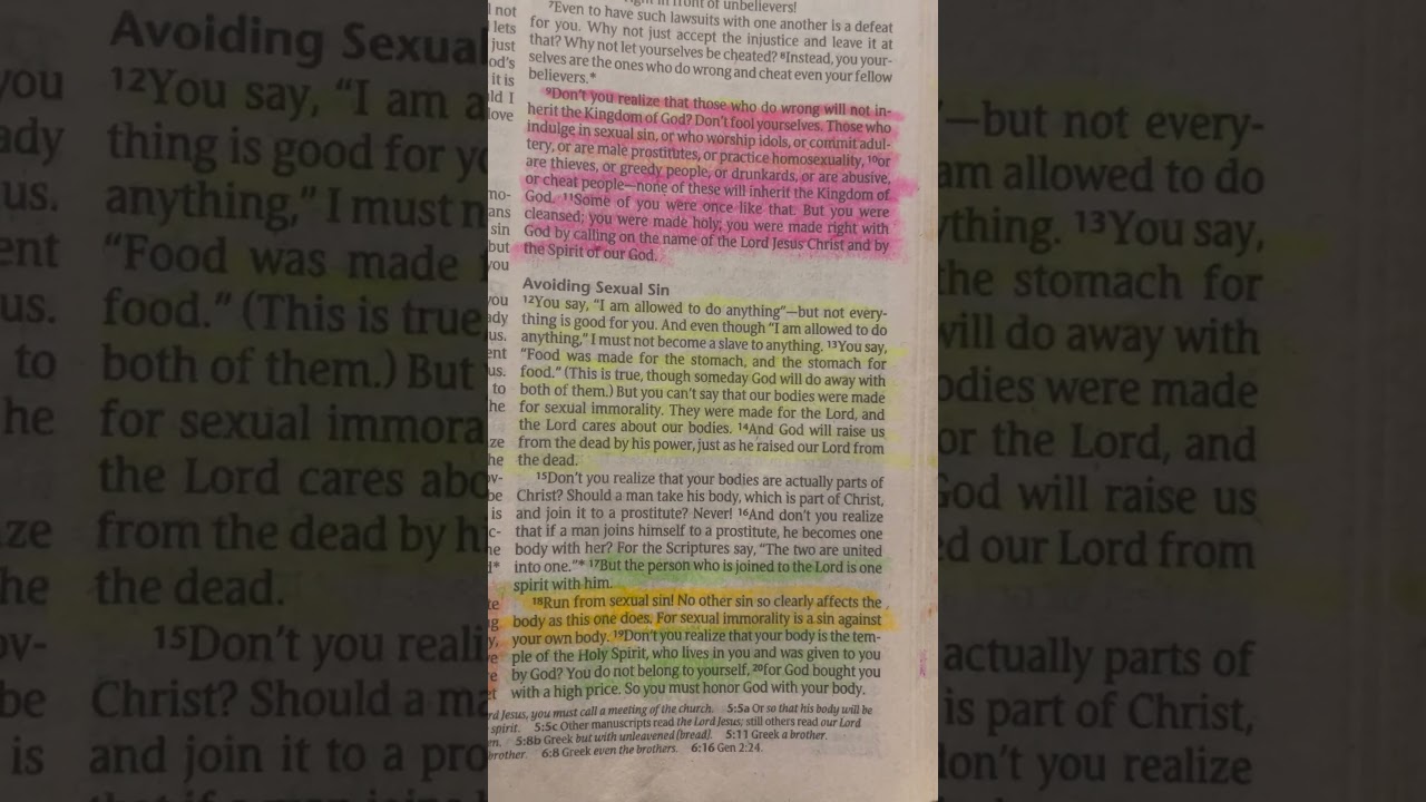 ⁣1 Cor 6:18 #sex #lgbt #lgbtq #gay #pride #porn #affairs #health #healthy #warning #love #dating