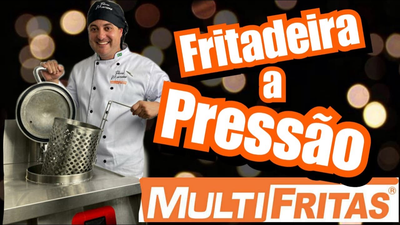 FRANGO FRITO FRITADEIRA A PRESSÃO MULTI FRITAS