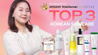 TOP 3 Ranking Skincare in Korea *Globally* [Beauty Beyond Basics | EP22 K-Beauty Award Global ver]