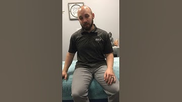 Lower trunk rotation stretch for low back pain relief