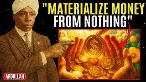 I’ll Teach You How to Manifest Money from NOTHING — and It Works in Minutes! | Abdullah