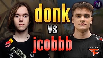 DONK vs JCOBBB in FACEIT (This Match Was Insane)! donk POV with COMMs (Mirage)