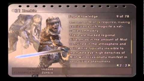 Final Fantasy XII Playthrough - Part 356a, Clan Primer: Bestiary (4/27)
