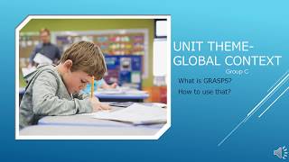 Group C Explains GRASPS