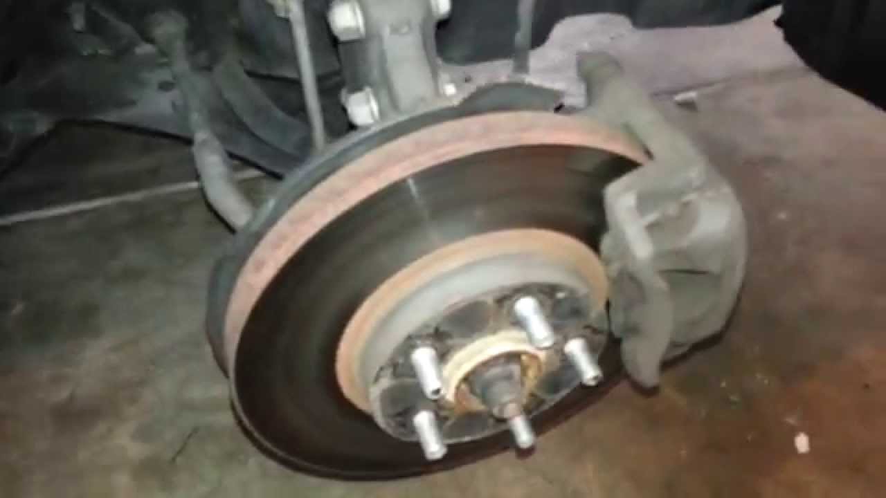 2005 Toyota Corolla S - Front Brake Rotor, Bracket & Caliper - Changing